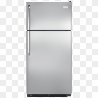 Stainless Steel Top Freezer Refrigerator - 18 Cu Ft Frigidaire Refrigerators, HD Png Download