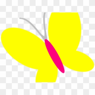 Yellow Butterfly Cliparts - Yellow Butterfly Clipart Png, Transparent Png