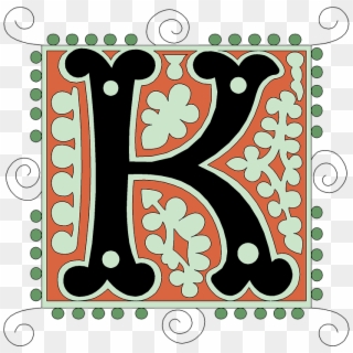 K, Alphabet, Vintage, Letter, Old - Alphabet, HD Png Download
