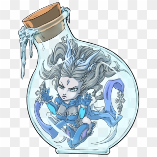 Shiva In A Bottle - Cartoon, HD Png Download