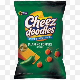 Cheez Doodles - Jalapeno Poppers - Wise Cheez Doodles, HD Png Download