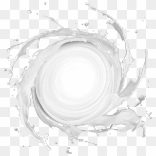 Plain Milk - Liquid Splash, HD Png Download