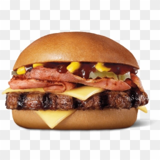 Bacon Cheeseburger Png - Hungry Jacks Grill Masters, Transparent Png