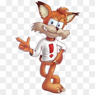 Png Black And White Download Bubsy The Champions By, Transparent Png