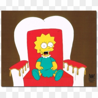 Lisa Simpson - Cartoon, HD Png Download