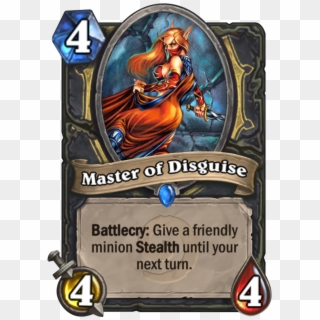 Master Of Disguise Card - Master Of Disguise Hearthstone, HD Png Download