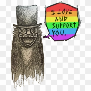 The Babadook Is Really Hardcore - Illustration, HD Png Download