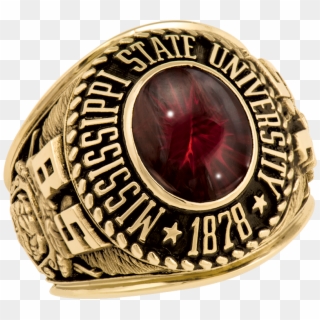 Mississippi State University Men's Traditional Ring - Ring, HD Png Download