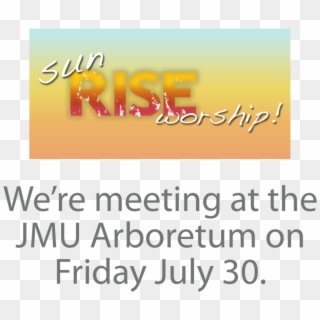 Jmu Arboretum Off Of University Boulevard In Harrisonburg - Meeting Tomorrow, HD Png Download