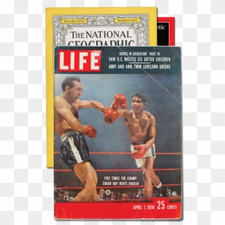 All Things Printed & Recorded - Carmen Basilio, HD Png Download