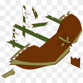 This Free Icons Png Design Of Ship Wreckage - Shipwreck Clipart, Transparent Png