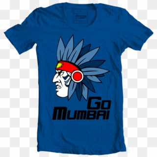 Mumbai Indians Fan Tee - Bear T Shirt, HD Png Download