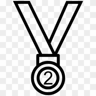Medal Position Trophy Winner Silver Award Second Comments - Free Clipart Medal Art, HD Png Download