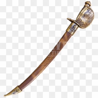 Pirate Cutlass Letter Opener With Scabbard - Pirate Scabbard, HD Png Download