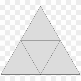 Triangles Shape Geometry - White Triangle Transparent, HD Png Download