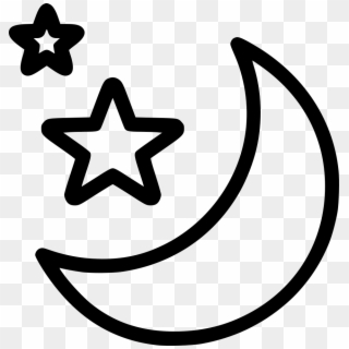 Weather Moon Night Stars Sleep Screensaver Stand By - Lil Peep Transparent Face Tattoos, HD Png Download