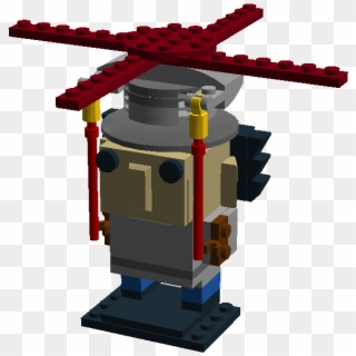 Inspector Gadget Brickheadz - Lego Mad Inspector Gadget, HD Png Download