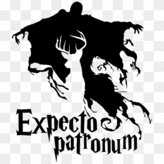 #harrypotter #expectopatronum #dementor #stag #dementador - Harry Potter Expecto Patronum Png, Transparent Png