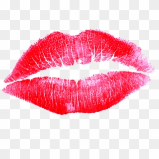 Lipstick Clipart Clear Background - Lips Kiss, HD Png Download