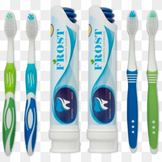 60 Day Family Package With Adult Brushes - Toothbrush, HD Png Download
