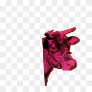Pink Cow Andy Warhol, HD Png Download