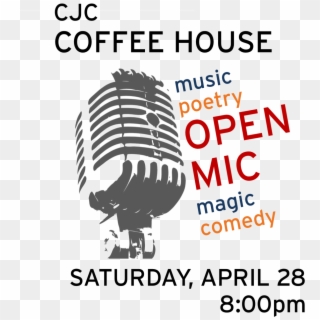 Coffee House/open Mic Night - Microphone, HD Png Download