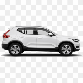 Ice White - Volvo Xc40 Black Stone, HD Png Download
