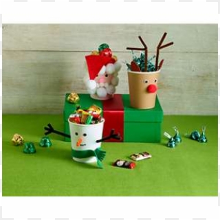 Holiday Candy Cups Craft - Figurine, HD Png Download