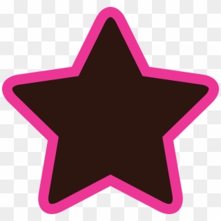 Star Pink Brown Png Image - Estrellas De Sheriff Del Viejo Oeste, Transparent Png