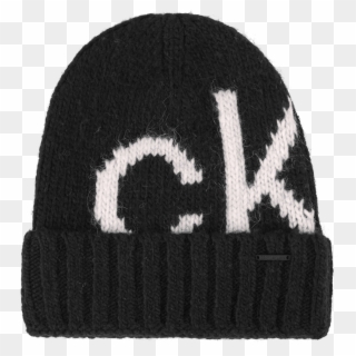 Calvin Klein Magda Ck Beanie Hat - Beanie, HD Png Download