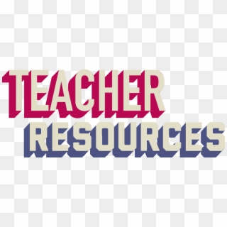 Teacher Resources Png - Graphic Design, Transparent Png