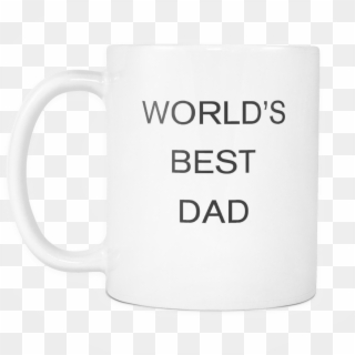 World's Best Dad White Mug - Beer Stein, HD Png Download