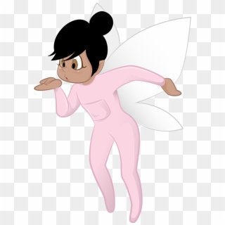 Tooth Fairy Tyke Girl Dark Skin - Black Tooth Fairy Png, Transparent Png