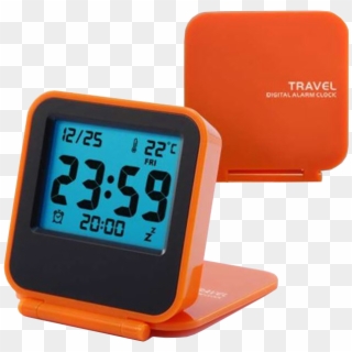 Promotional Desktop Digital Travel Alarm Clock Flip - Alarm Clock, HD Png Download