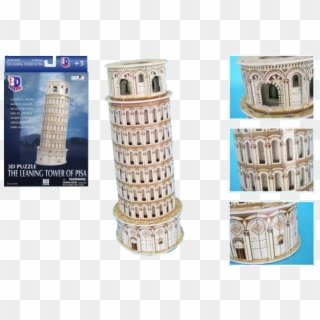 The Leaning Tower Of Pisa - Pisa Tower 3d Puzzle, HD Png Download