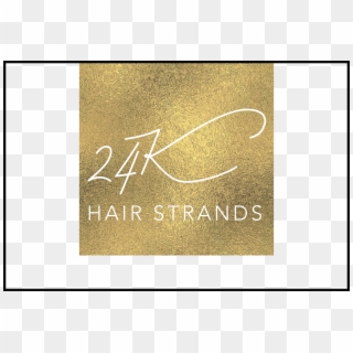 24k Hair Strands - Calligraphy, HD Png Download