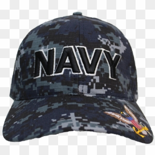 21561 - U - S - Navy Cap - Made In Usa - Navy Digital - Baseball Cap, HD Png Download