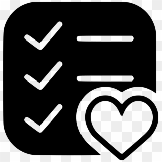 Like To Do List Comments - Heart, HD Png Download