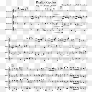 Rialto Ripples - Grass Skirt Chase Sheet Music, HD Png Download