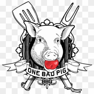 One Bad Pig Bbq That's One Bad - Bad Pig Logo, HD Png Download