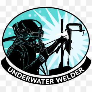 Welder Png - Underwater Welding Logo, Transparent Png