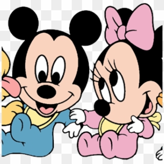Disney Baby Clipart Disney Babies Clip Art 7 Disney - Baby Mickey Mouse And Friends, HD Png Download