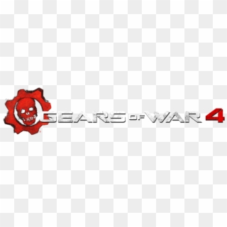 Gears Of War 4 Logo Png, Transparent Png