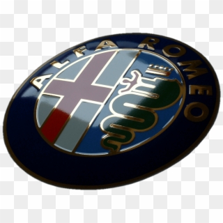 Alfa Romeo Logo, Alfa Romeo Cars, Echtes Gold, Alfa - Alfa Romeo Blechschild, HD Png Download