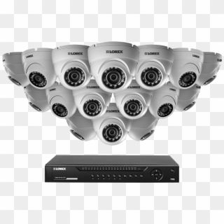 Hd 720p Security System Featuring 16 High Definition - Video Camera, HD Png Download