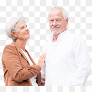Bigstock Active And Happy Senior Couple 148502435 Clipped - Senior Citizen, HD Png Download