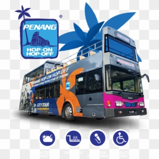 My Hop On Hop Off Official Website - Hop On Hop Off Bus Penang, HD Png Download