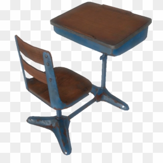 Fo4 School Desk - Chair, HD Png Download