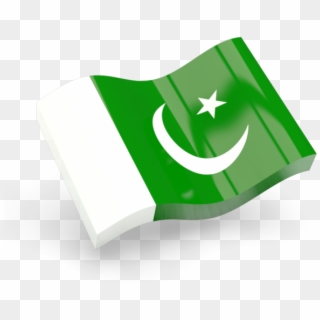 Illustration Of Flag Of Pakistan - Pakistan Flag Icon Png, Transparent Png