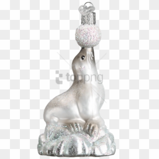 Free Png Old World Christmas Arctic Sea Lion Blown - Figurine, Transparent Png